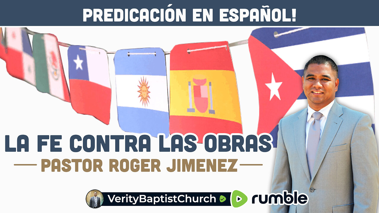 La Fe Contra Las Obras | Pastor Roger Jimenez