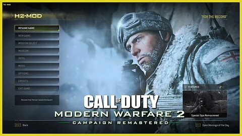 How to Install the Modern Warfare 2 Campaign Remastered Modded Client (H2 Mod)