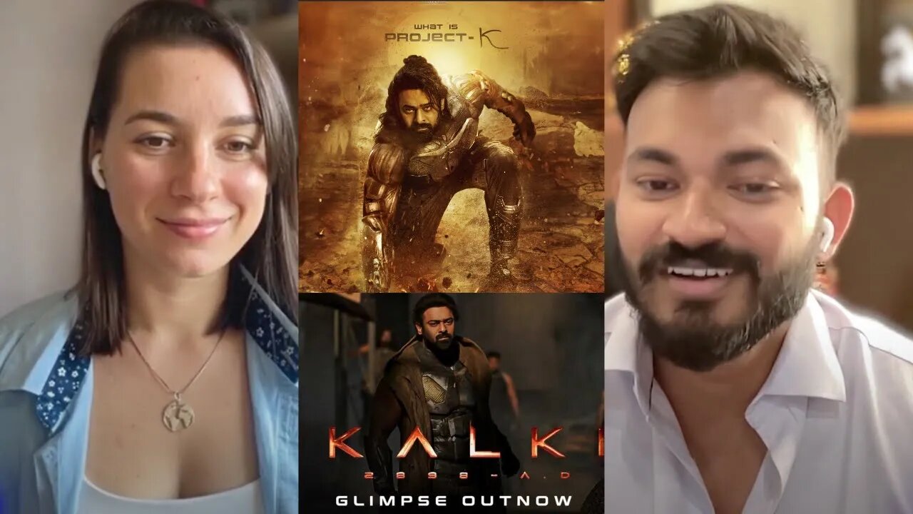 PROJECT K - KALKI 2898 AD Glimpse REACTION! | Prabhas | Amitabh Bachchan | Kamal Haasan |