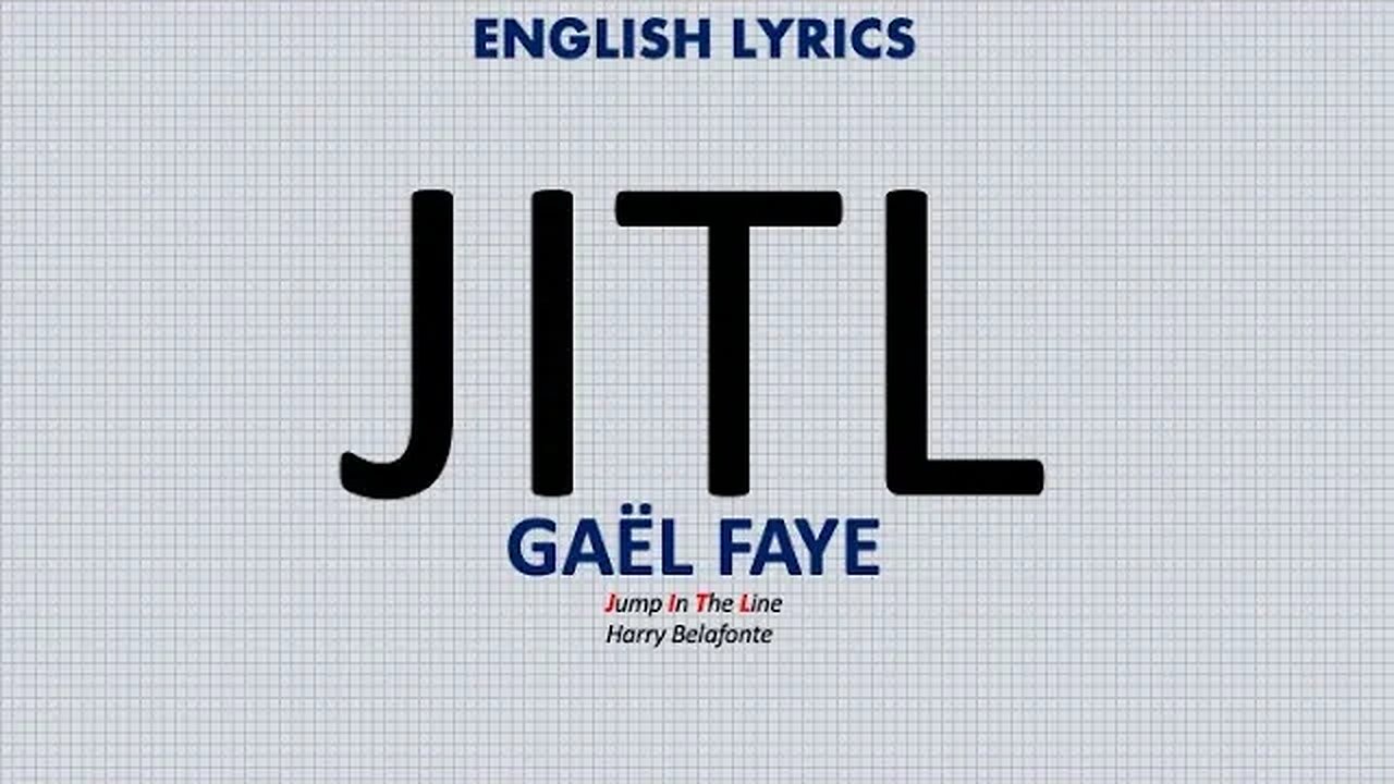 JITL - Gaël Faye (English lyrics)