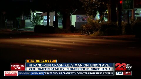 Hit-and-run crash in Bakersfield