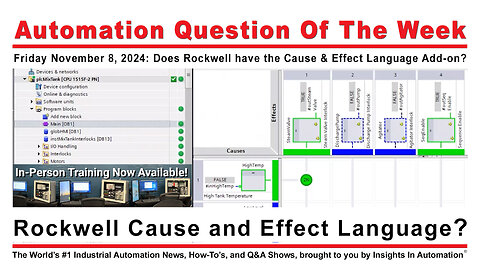 Question of the Week for Friday, November 8, 2024