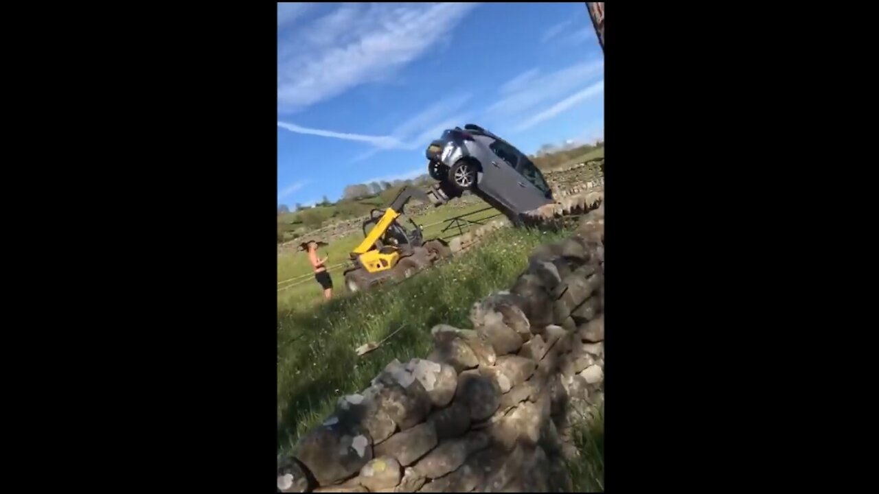 Angry Farmer Moves Car Blocking Driveway On His Land | Viral