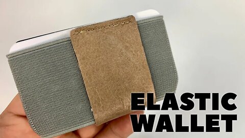 Slim Elastic Minimalist Wallet by Borgasets Review