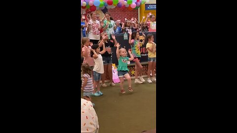 Dancing at Vacation Bible School