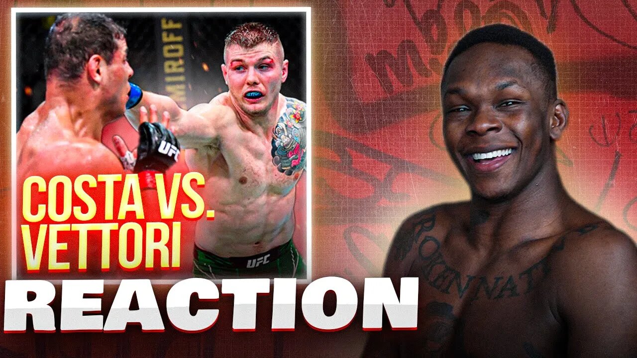 Israel Adesanya Reacts to Costa vs Vettori | Talks Future of Middleweight Division