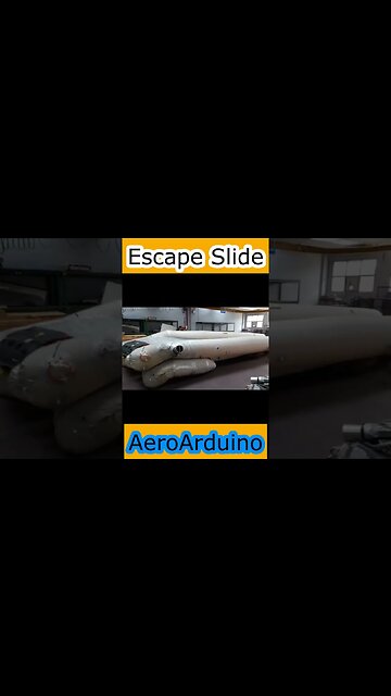 Watch Funny Man With Escape Slide Shooting #Aviation #Flying #AeroArduino