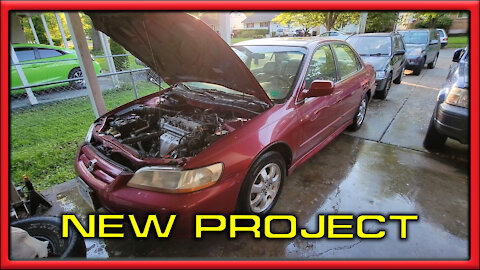 New Project: 2001 Honda Accord EX Sedan