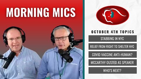 LIVE! Morning Mics Show 10.04.23