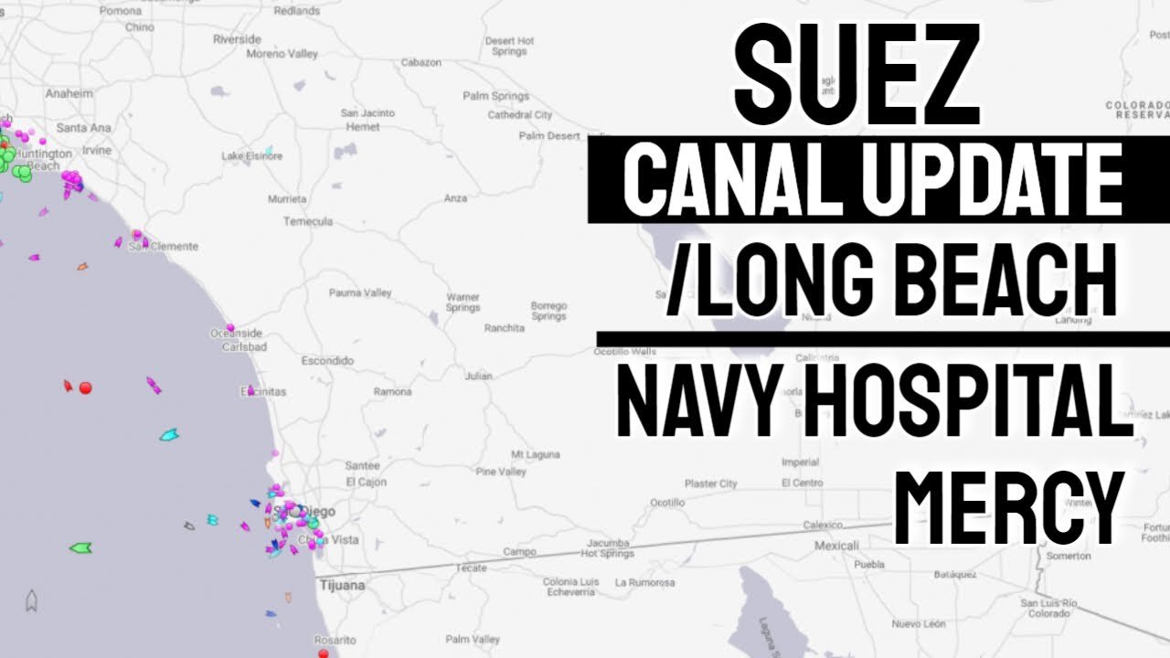 update on the suez canal, long beach port