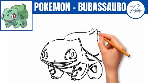 HOW TO DRAW | BUBASSAURO- POKEMON | VERY EASY