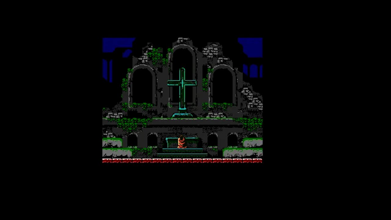 Castlevania 3 Dracula's Curse Title Screen.