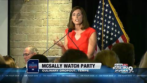 McSally wins Republican nomination for Flake's Senate seat