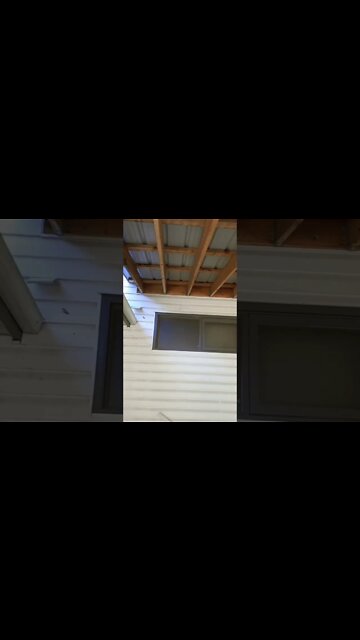 Siding Repair. More side hustle money. #shorts #sidehustle