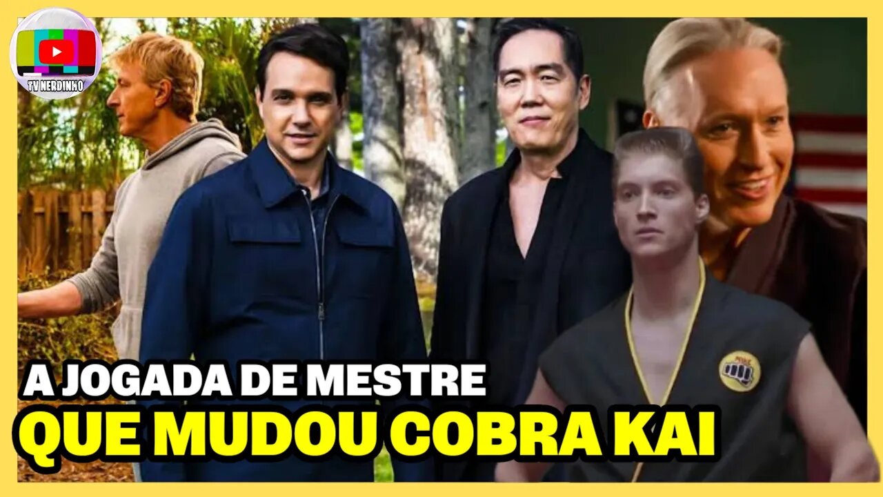 A JOGADA DE MESTRE NA 5ª TEMPORADA DE COBRA KAI, QUE AUMENTOU AINDA MAIS O SUCESSO DA SÉRIE.