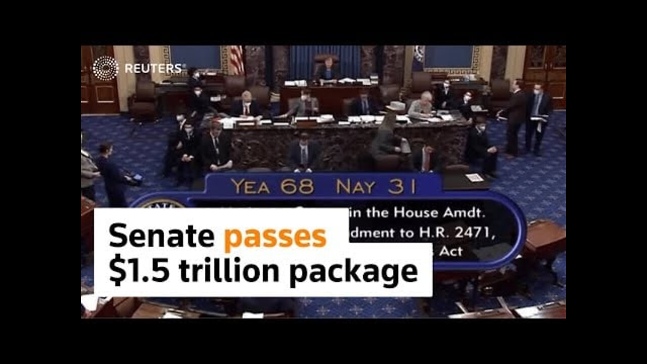 Senate passes $1.5 trillion package, Ukraine aid