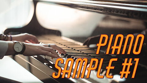 Piano Animated Sample #1 [No Copyright] [Royalty Free]