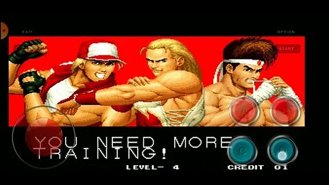 kof 94 pensa ne um jogo apelao mais e um dos melhores pra mim gostei desse jogo