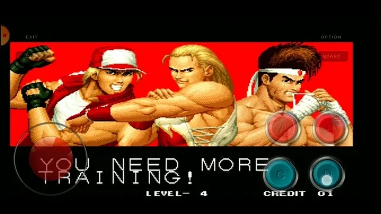 kof 94 pensa ne um jogo apelao mais e um dos melhores pra mim gostei desse jogo