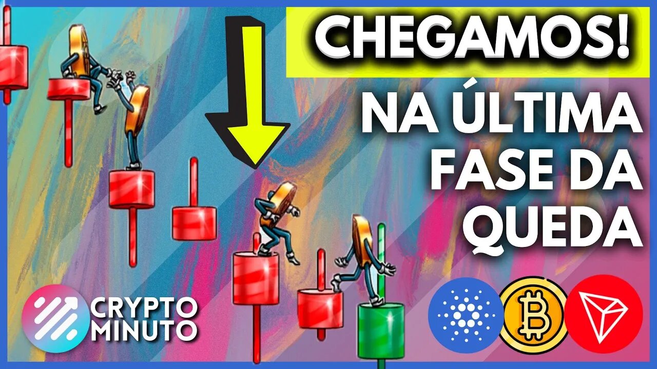ÚLTIMA FASE DO CICLO - CRASH CRIPTO - TRON: MOEDA LEGAL - ADA - BTC - SOL - CRIPTO NOTÍCIAS DE HOJE