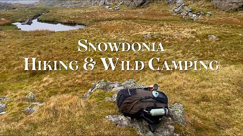 Hiking & Wild Camping 🏴󠁧󠁢󠁷󠁬󠁳󠁿 Snowdonia National Park [Day 4] Wales UK Travel vlog