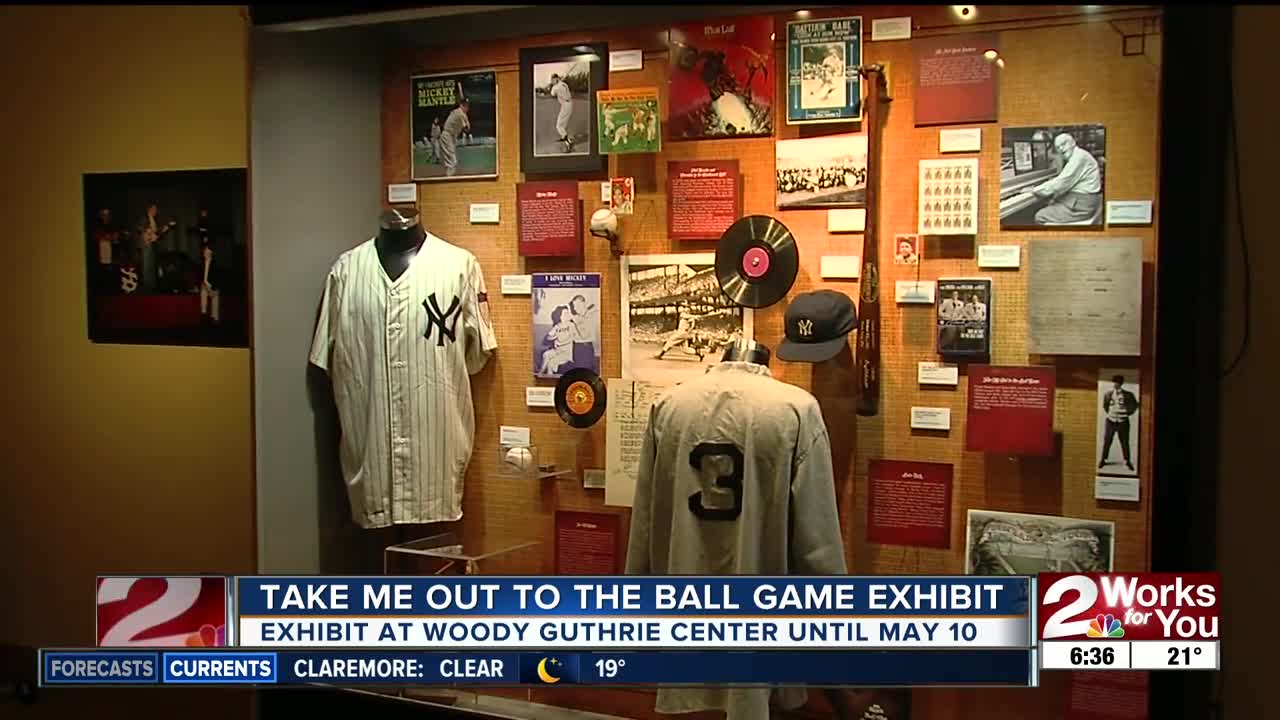 Take Me Out to the Ball Game Exhibit: Exhibit at Woody Guthrie Center until May 10