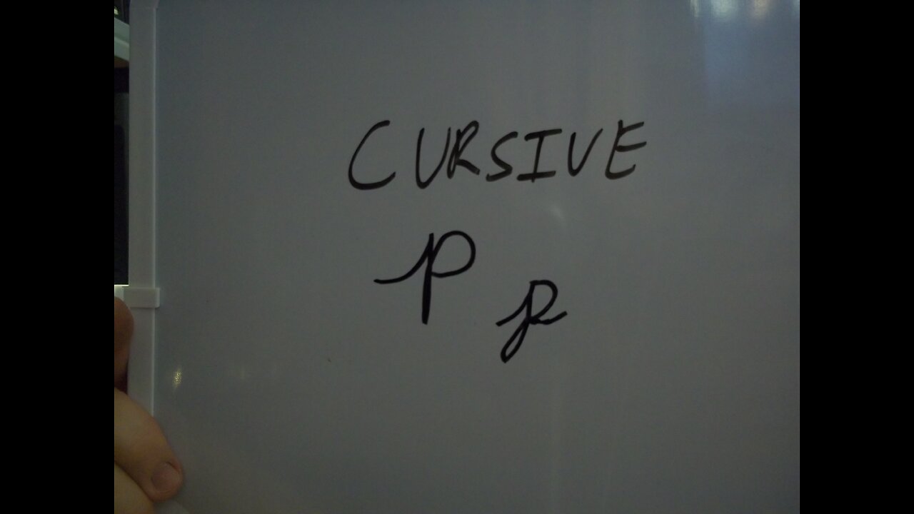 Cursive P