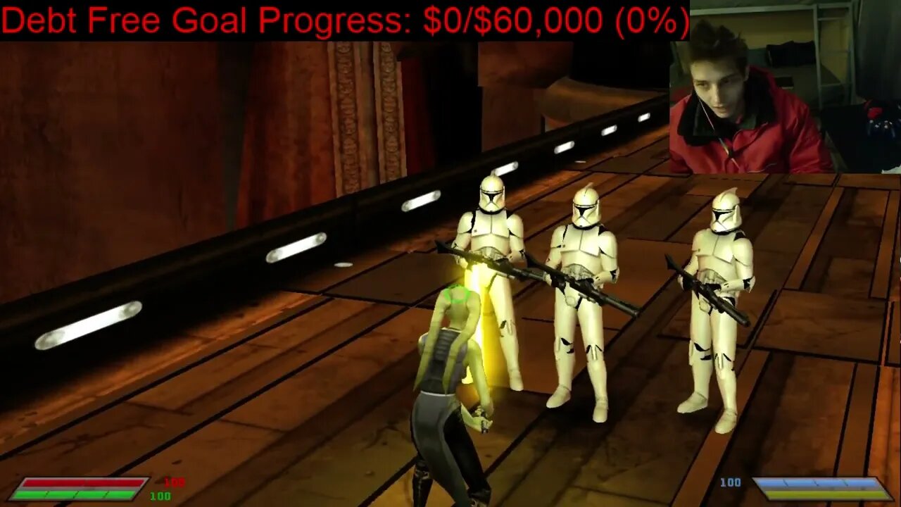 Clone Troopers VS Asajj Ventress In A Battle With Commentary In Star Wars Jedi Knight Jedi Academy