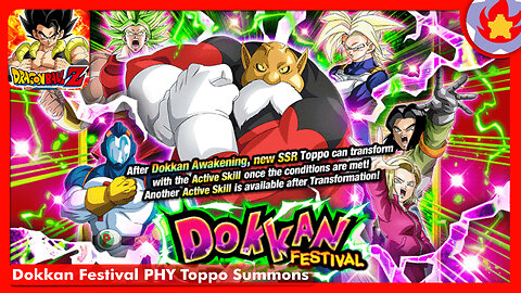 Dokkan Festival PHY Toppo Summons | Dragon Ball Z: Dokkan Battle