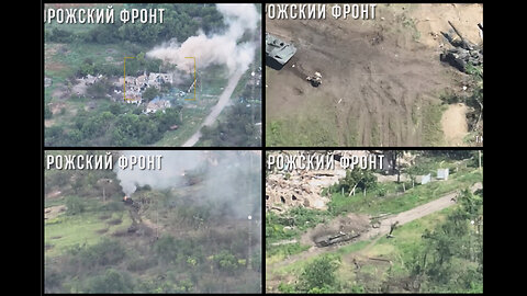 Pyatikhatki village: Zaporozhye direction video footage of ongoing fighting