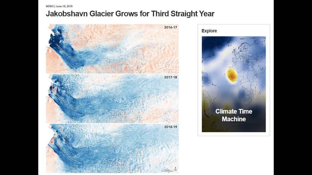 Imaginary Greenland Melting