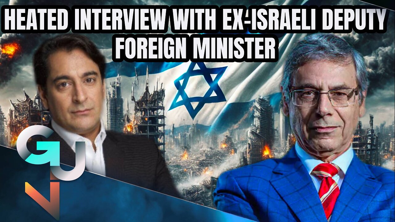 HEATED INTERVIEW: Ex-Israeli Deputy Foreign Minister Challenged on Gaza & Looming War With Iran