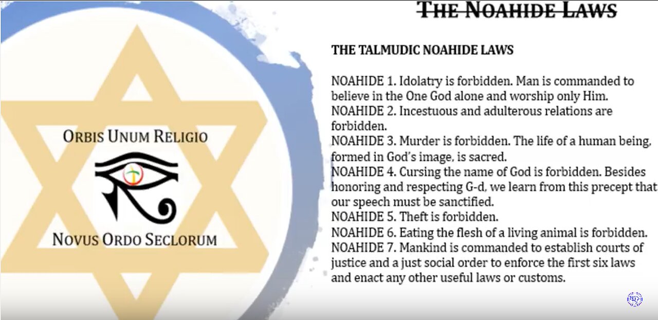 Noahide Laws, Zionism, Antisemitism & Israel