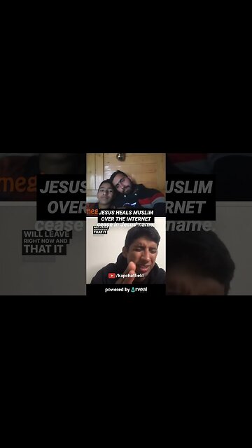 Jesus HEALS Muslim over the internet 🤯 #jesus #christianity #bible #god #spirituality