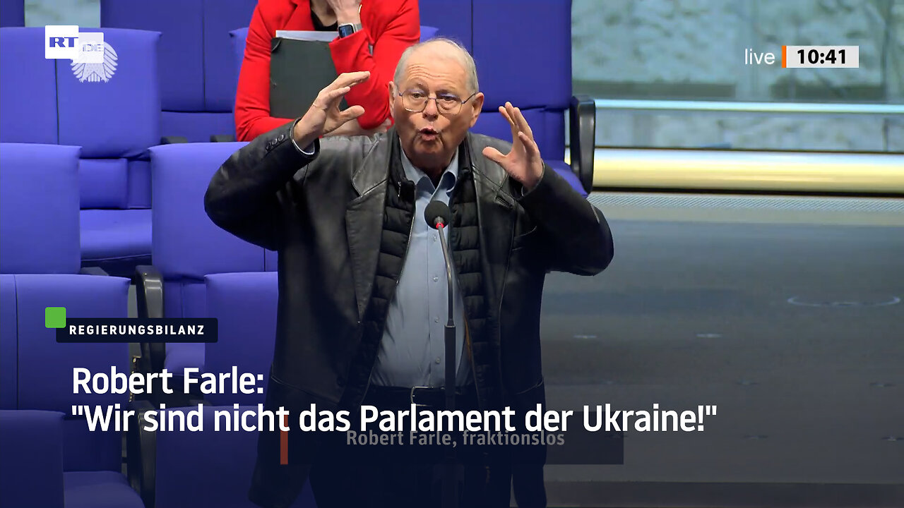 Regierungsbilanz unter Beschuss: Robert Farle stellt Prioritäten der Ampel infrage