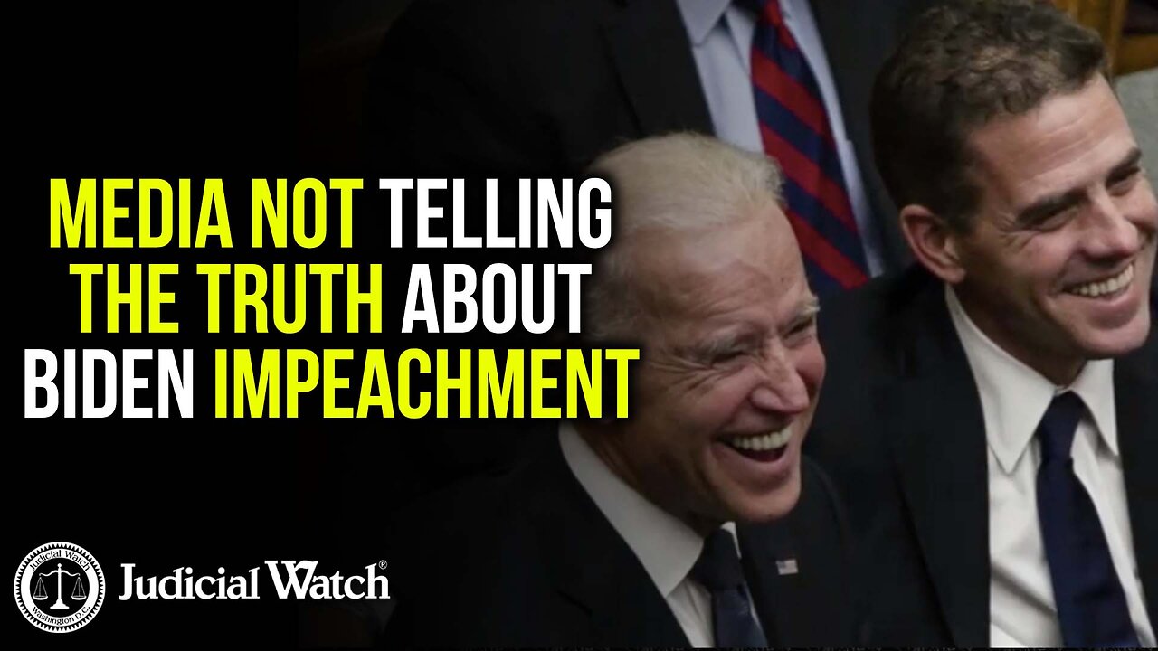 Media Not Telling the TRUTH About Biden Impeachment!