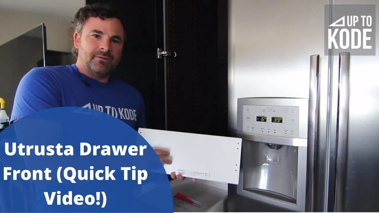 Utrusta Drawer Front (Quick Tip Video!)