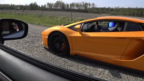 600 HP Nismo Nissan GTR vs 740 HP Lamborghini Aventador S [4k]