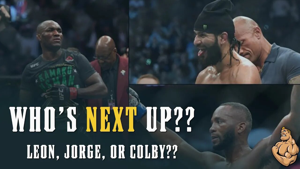 WHO IS NEXT For Another Shot at Kamaru?? Leon Colby or Jorge?