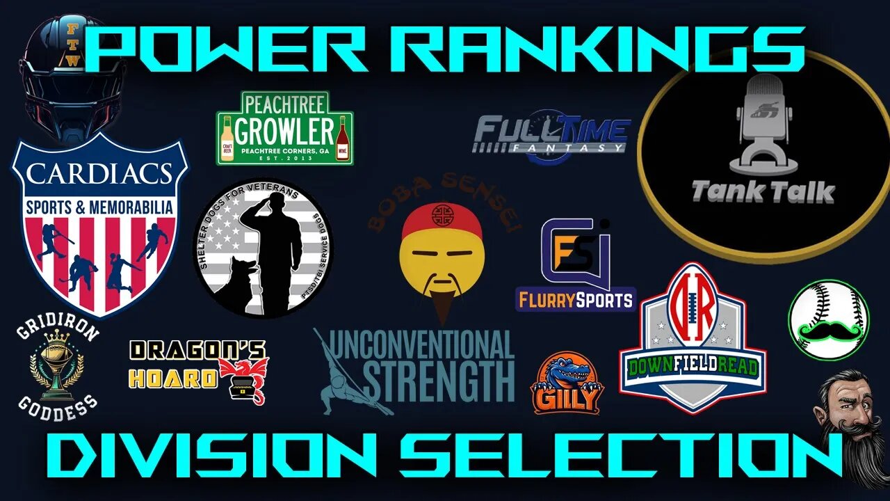 Power Rankings + Division Selection | Fantasy Turf War - S1E29