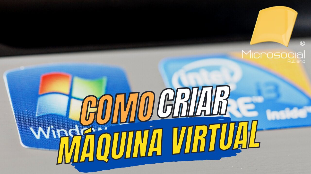 Criando MÁQUINA VIRTUAL GRÁTIS no Windows