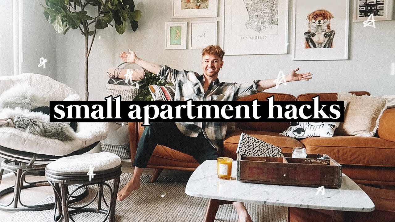 10 SMALL APARTMENT DECORATING TIPS + HACKS // Lone Fox