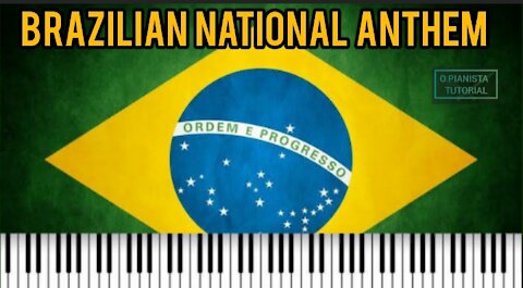 Brazilian national Anthem piano tutorial