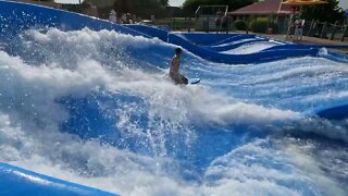 flowrider - Nick - 11 at Soak City, Kings Island