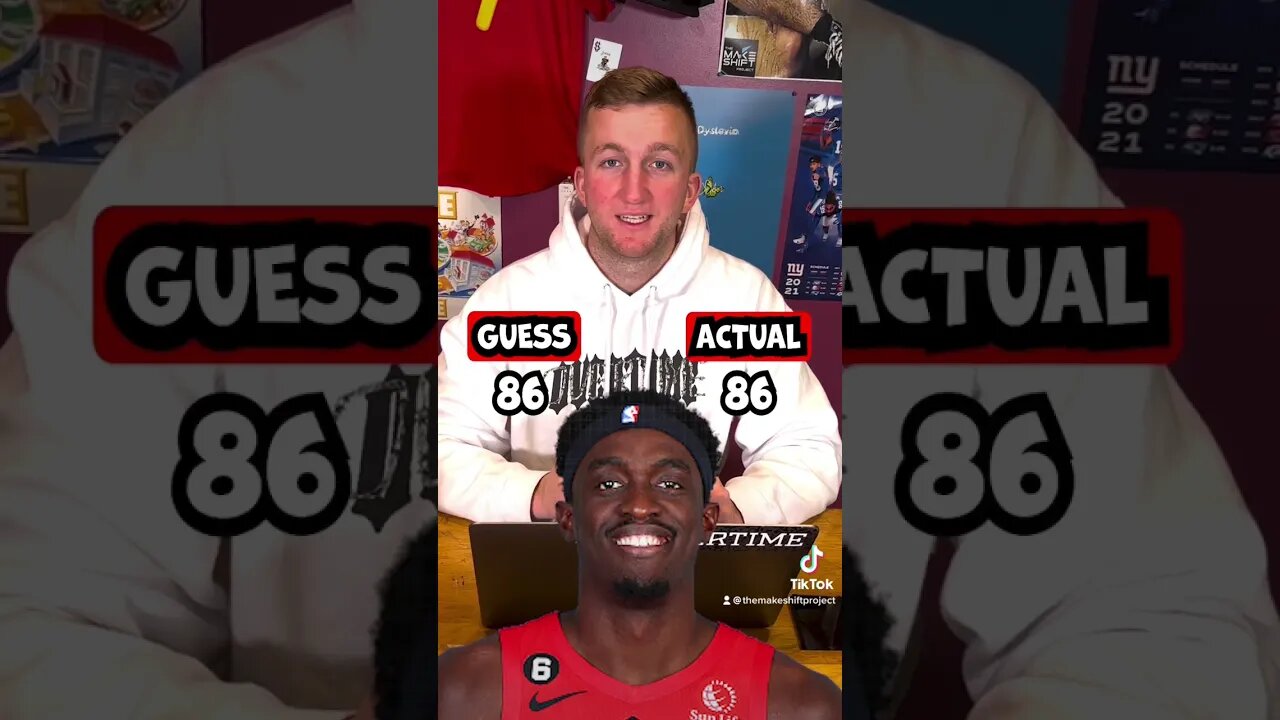 What are Steph Curry, Pascal Siakam, and Buddy Hields 2K Rating’s?! #shorts