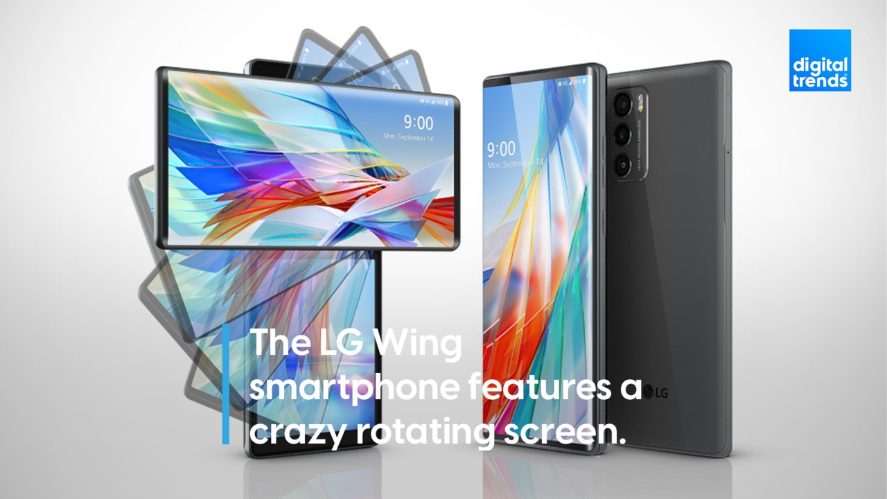 LG Wing smartphone flies high with a crazy rotating screen