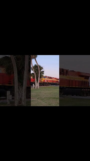Florida East Coast Railway FEC-107 With SD40 Power Daytona Beach Golf Club May 2 2023 #railfanrob