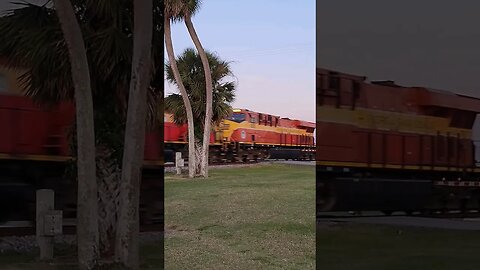 Florida East Coast Railway FEC-107 With SD40 Power Daytona Beach Golf Club May 2 2023 #railfanrob