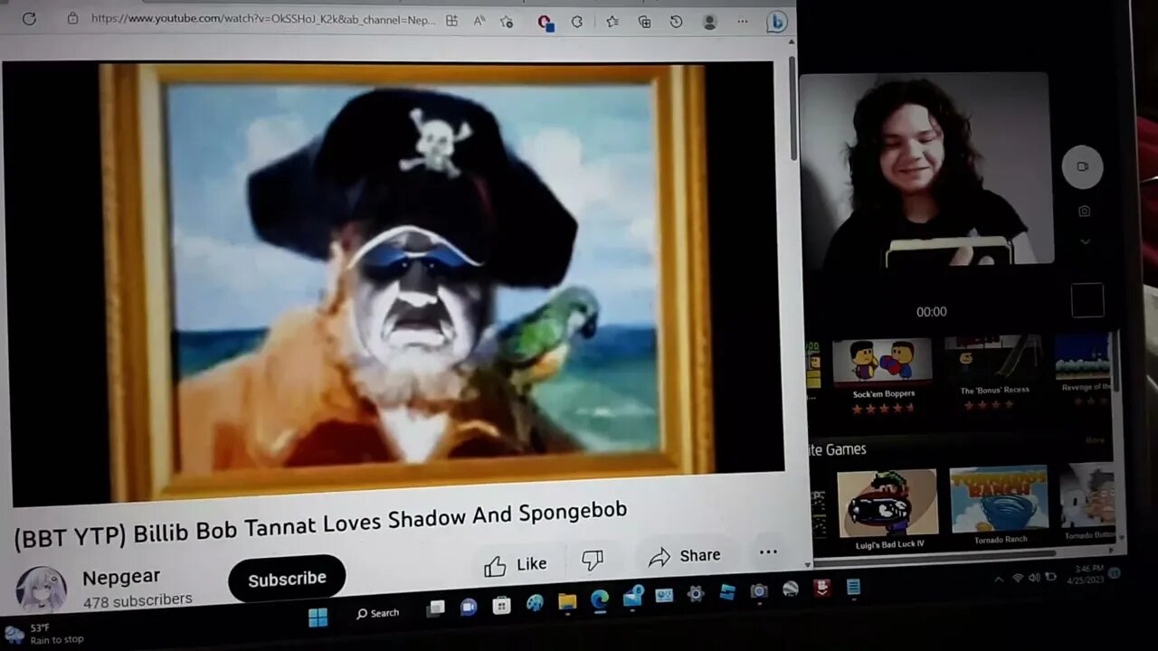 Reaction to (BBT YTP) Billib Tannat Loves Shadow And Spongebob by Nepgear