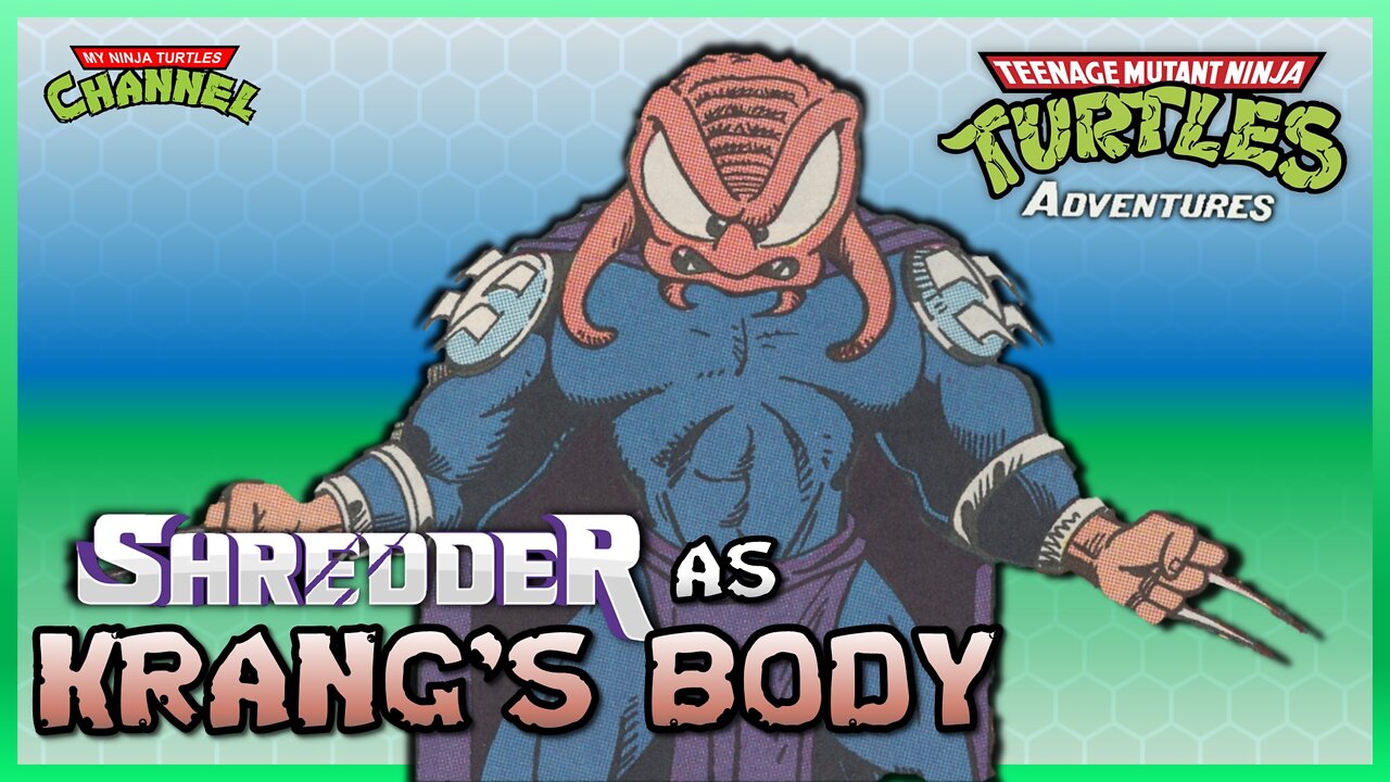 SHREDDER Was Krang's Android Body in TMNT Adventures Archie Comics